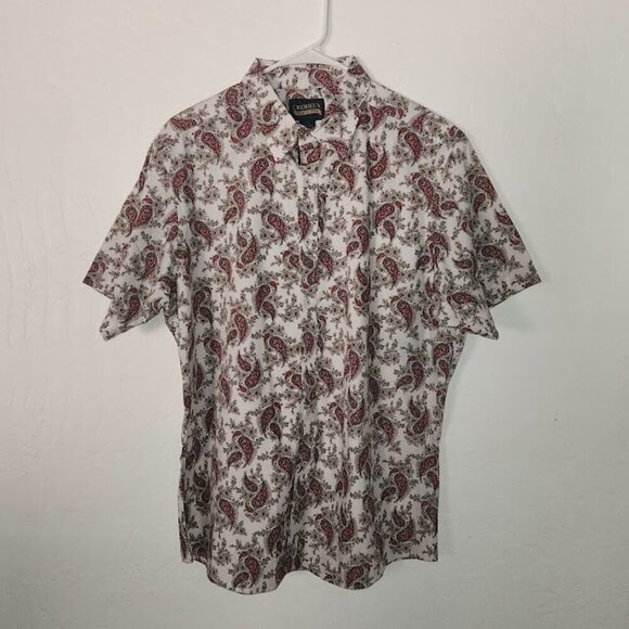 Cremieux Men's Short Sleeve Button-down Size XL - Picture 1 of 4